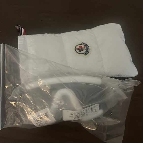 Brand new white Moncler sunglasses